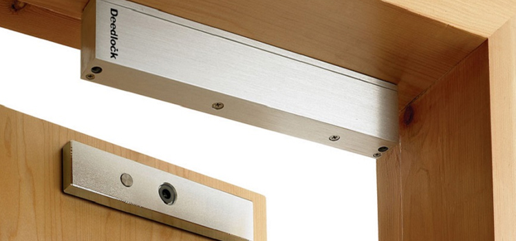 Magnetic lock installation Oakley